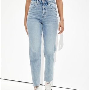 American Eagle Stretch High Rise Mom Jeans